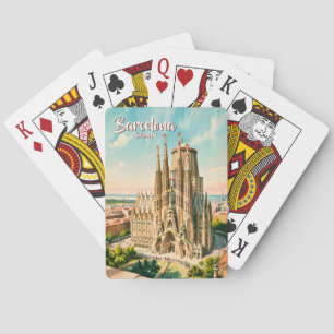 Baralho Sagrada Familia Personalizada Barcelona Viagem Aqu