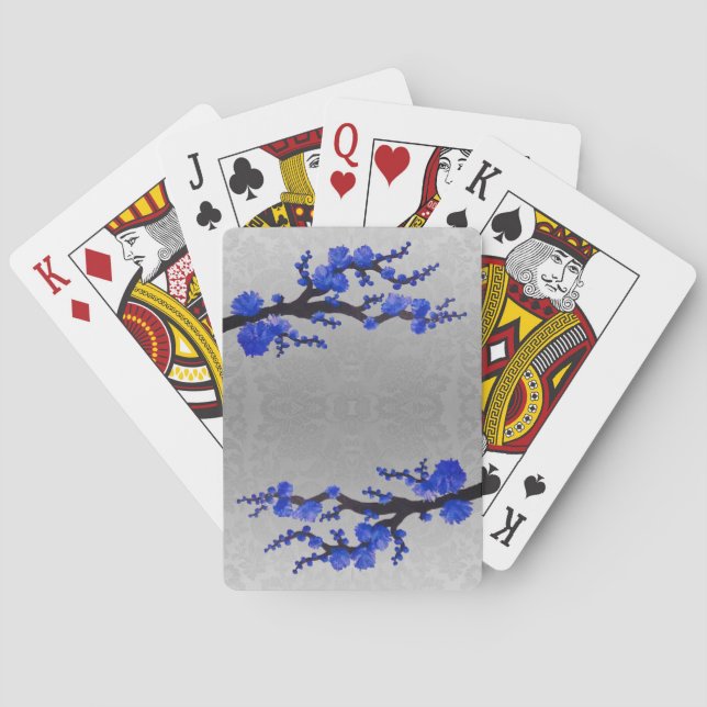 Baralho Sakura Blossoms Satin Damask (Verso)
