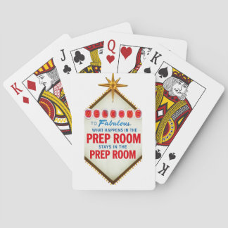 Baralho Sala de Preparação de Vegas Cartas de Poker Engraç