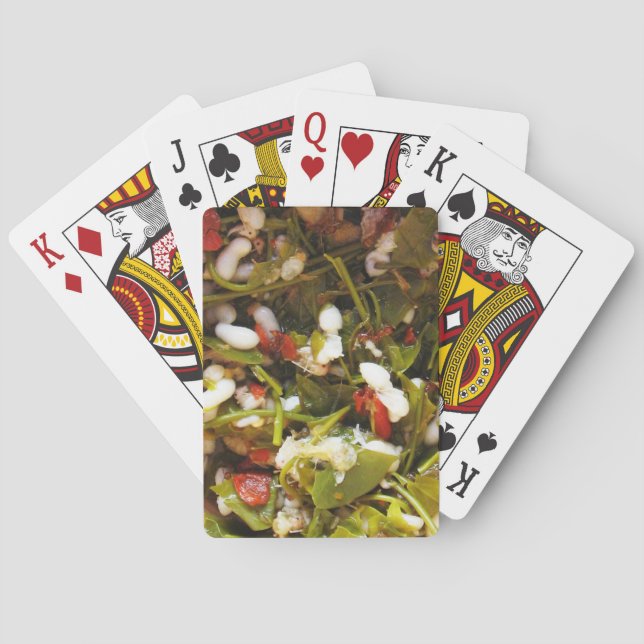 Baralho Salada de Ovos de Formigas Vermelhas ... Comida da (Verso)