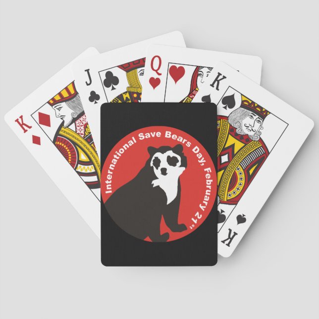 Baralho Salvar ursos andinos (Verso)