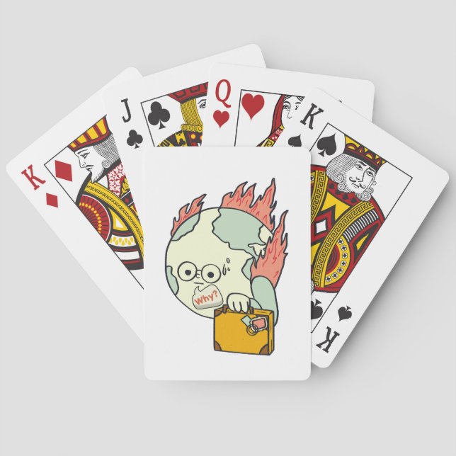 Baralho Salve nosso planeta - Dia da Terra (Verso)