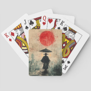 Baralho Samurai Silencioso Floresta Carmesim (2)