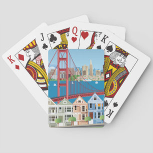 Baralho San Francisco, CA a cidade pela baía