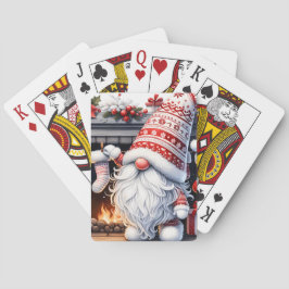 Baralho Santa Gnome Playing Cards