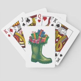 Baralho Santa's New Boots Classic Playing Cards