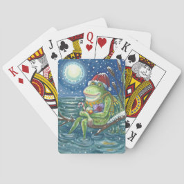 BARALHO SAPO NO REGISTRO, CHRISTMAS DECK DE JOGAR CARTÕES