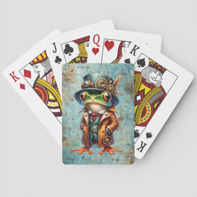 Baralho Sapo Steampunk  (Verso)