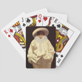 Baralho Sarah Bernhardt como Pierrot