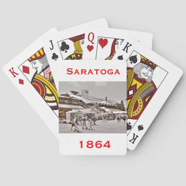 Baralho Saratoga 1864 (Verso)