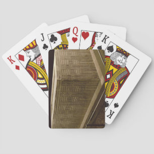 Baralho Sarcófago da barata de Abu (pedra calcária) (vej