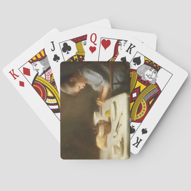 Baralho Say Grace (Garoto Rezando na Mesa) (Verso)