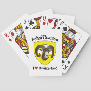 Baralho Schaffhausen Schweiz Suisse Svizzera Spielkarten