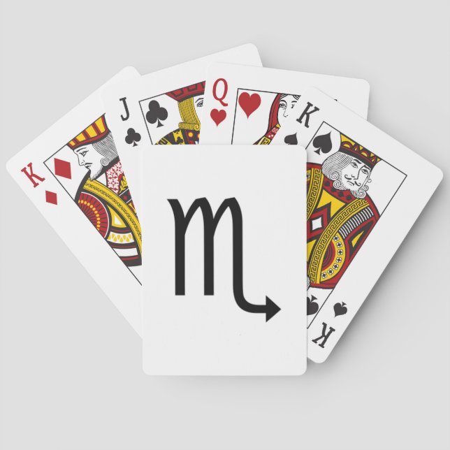 Baralho Scorpio (Verso)