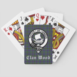 Baralho Scottish Clan Wood Crest & Tartan