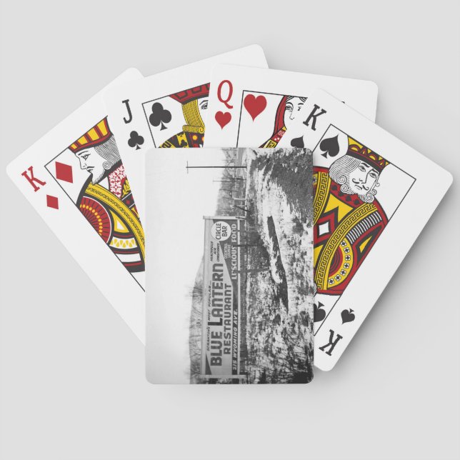 BARALHO SCRANTON PENNSYLVANIA BLUE LANTERN RESTAURANTE (Verso)