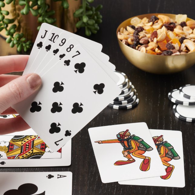 Baralho Scuba Diver (In situ)