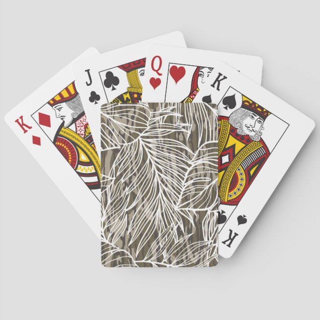 Baralho Seamless Botanical Bottom Lands Camo (Verso)