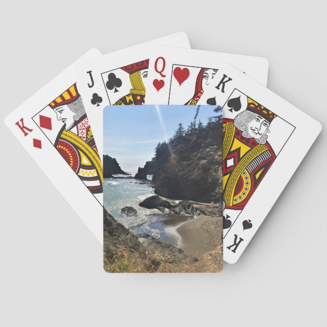 Baralho Secret Beach, Samuel H. Boardman, Oregon (Verso)