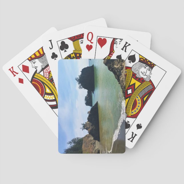 Baralho Secret Beach, Samuel H. Boardman, Oregon (Verso)