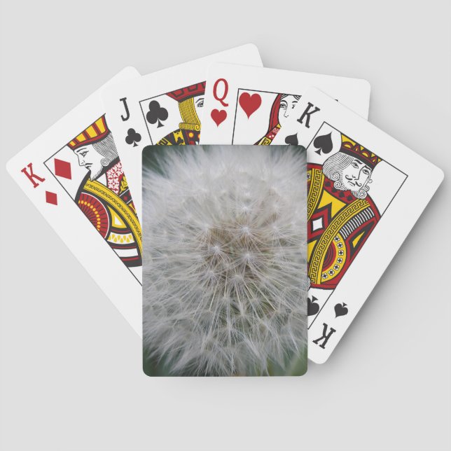 Baralho Seeding Dandelion Flower Play Cards (Verso)