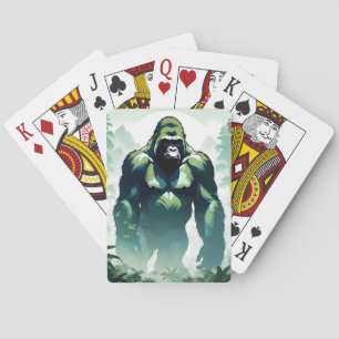 Baralho Selva de Gorilla Willife Animal Nature