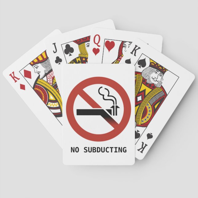 Baralho Sem Logotipo Geológico Subductor (Verso)