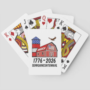 Baralho Semiquinentenário dos EUA 250º Aniversário 1776-20