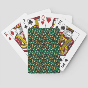 Baralho Série Emerald e Safari Dourado Design 3