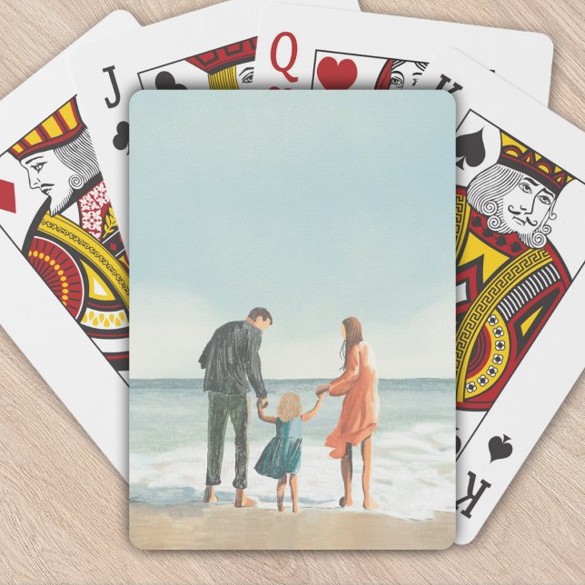 Baralho Seu próprio Trabalho de arte | Carregue seu desenh (Criador carregado)