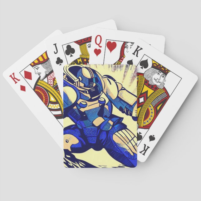 Baralho SF Anime Hero - Woodcut (4) (Verso)