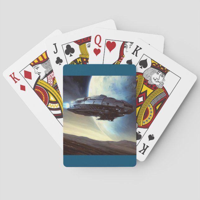 Baralho SF Orbiting Spaceship (2) (Verso)