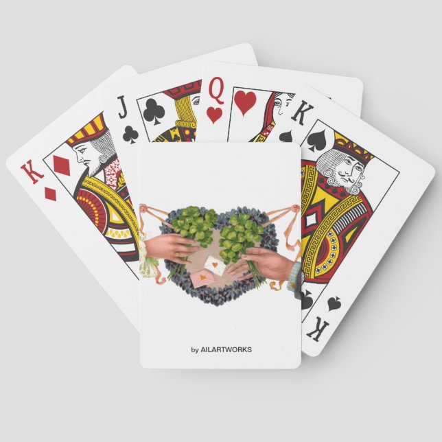 BARALHO SHAMROCK HEART (Verso)