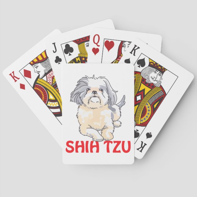 Baralho Shih Tzu (Verso)