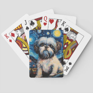 Baralho Shih Tzu Starry Night