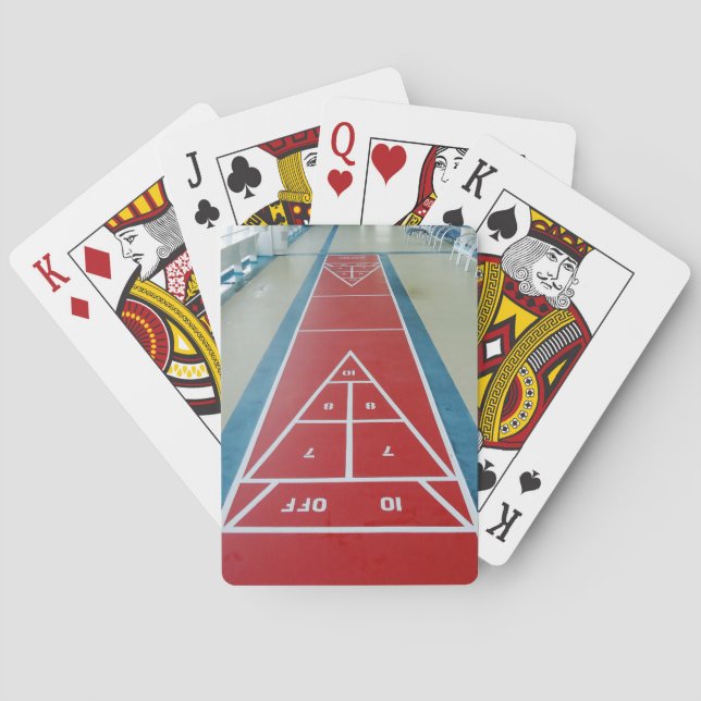 Baralho Shuffleboard a bordo (Verso)