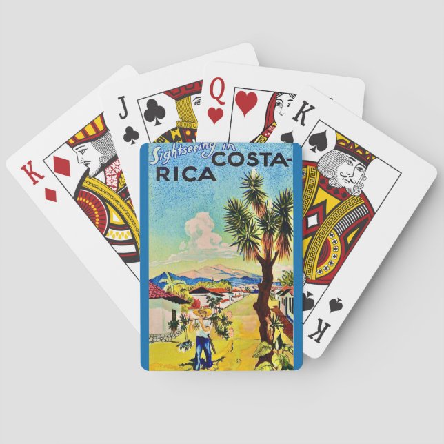 Baralho Sightseeing Costa Rica Playing Cards (Verso)