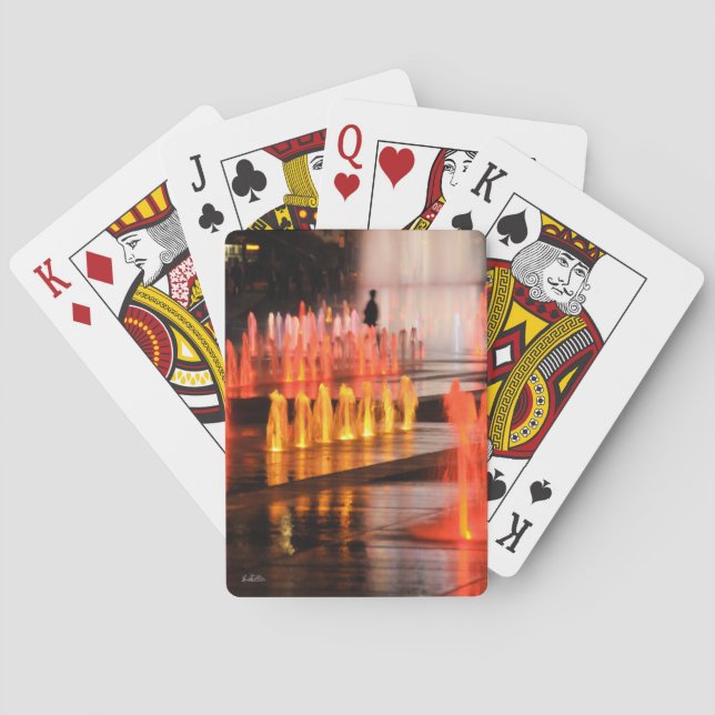 Baralho silhueta homem (Verso)