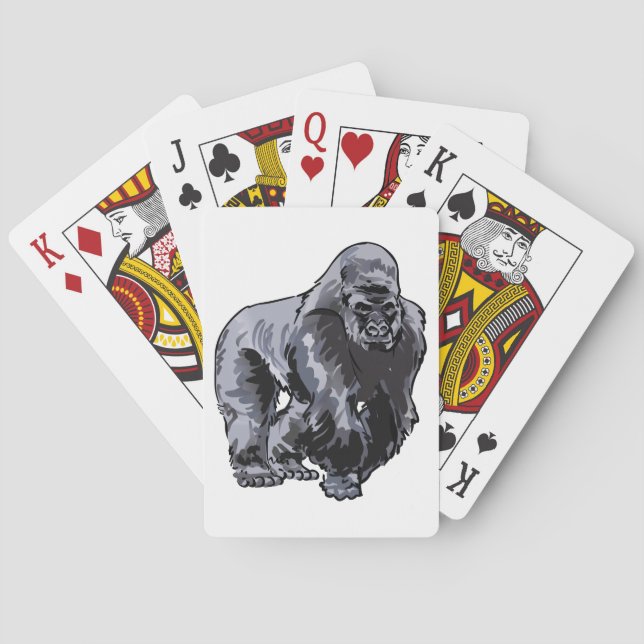 Baralho Silverback Gorilla (Verso)