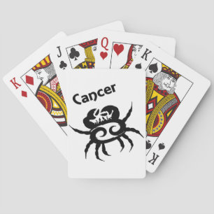 Baralho Símbolo e sinal Zodiac do cancer