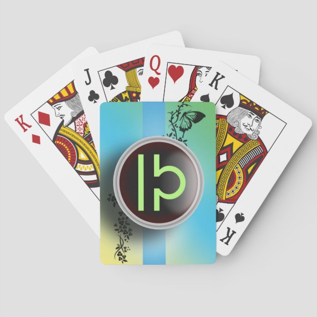 Baralho Símbolo Libra - Placas (Verso)