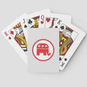 Baralho Símbolo Político do Partido Republicano (Elefante)