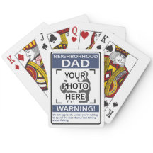 Sinal de Pai de Vizinhança Pessoal Azul