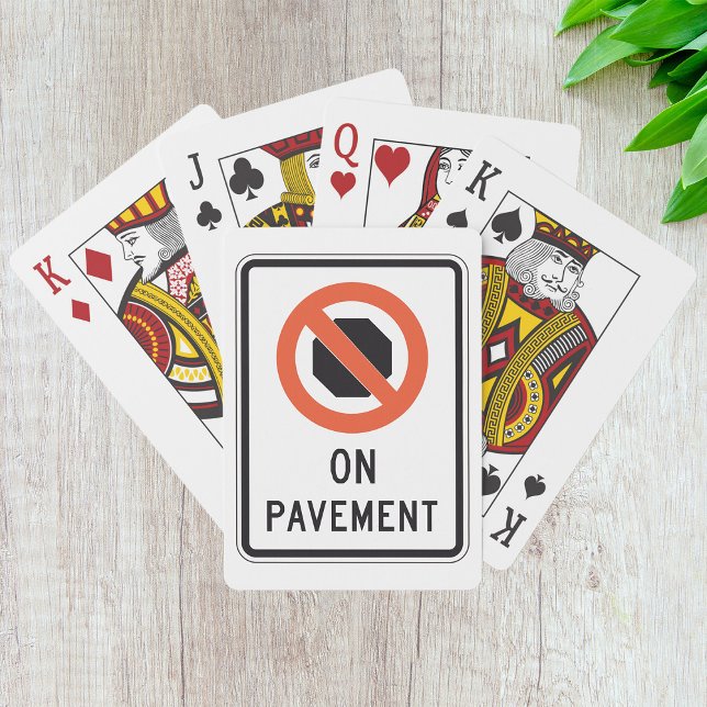 Baralho Sinal de Pavement Play Cards (Criador carregado)