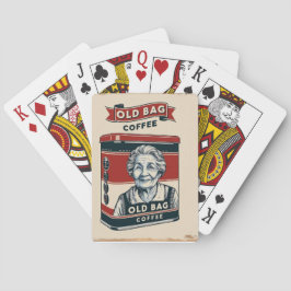 Baralho Sinal De Publicidade Tin Para Café De Saco Antigo