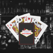 Sinal de Vegas Noite de Cassino Personalizado