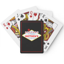 Sinal de Vegas Noite de Cassino Personalizado
