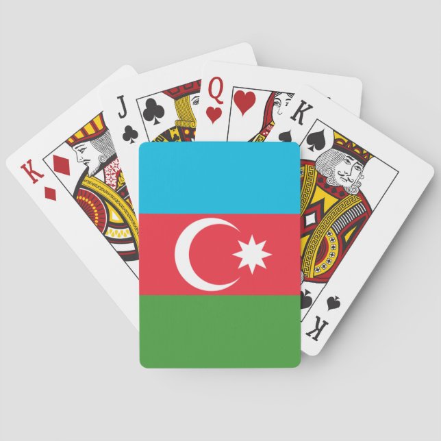 Baralho Sinalizador Azerbaijão (Verso)