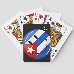 Baralho Sinalizador cubano sorridente