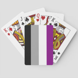 Baralho Sinalizador do Orgulho Asexual (Ace) (Asexualidade
